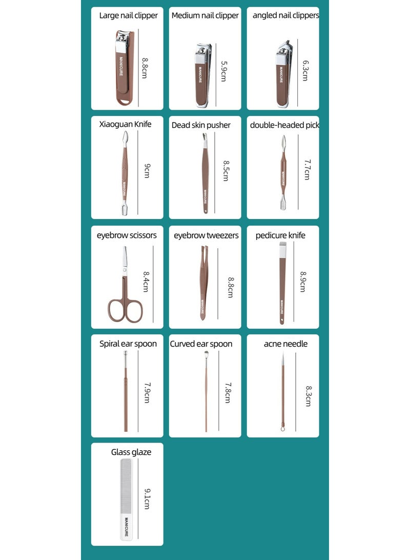 MANICURE مجموعة مقصات أظافر متعددة الوظائف للمنزل - Image 4